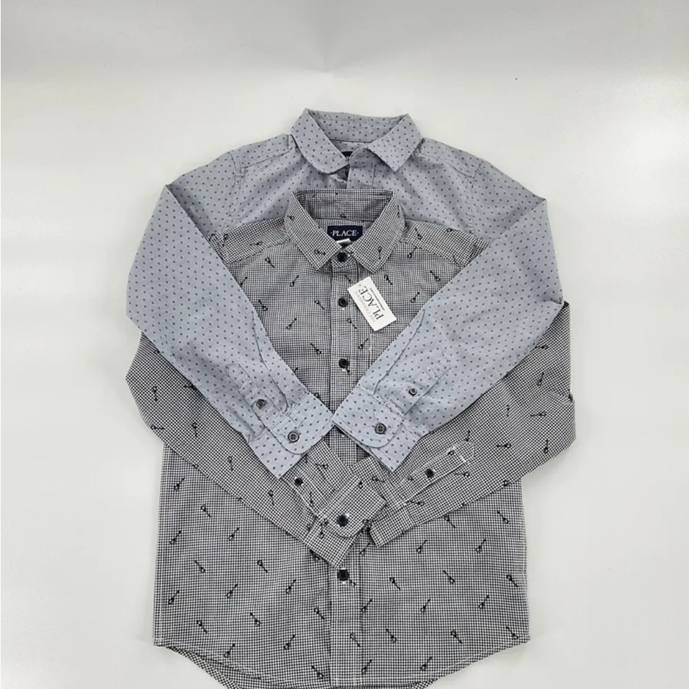 2 Boys The Childrens Place Long Sleeve Shirts